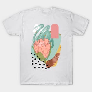 Flowers and Shapes Compositions T-Shirt